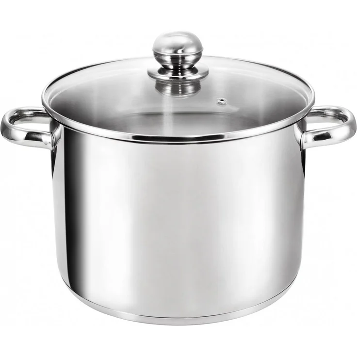 Kopf Kochtopf Grandis 26 cm, Edelstahl, Ø 26 cm, Höhe 19 cm, 10 Liter – Bild 1