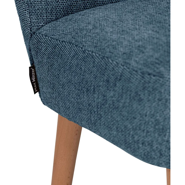 Kindersofa 2-Sitzer Katya Flachgewebe dunkelblau – Bild 5