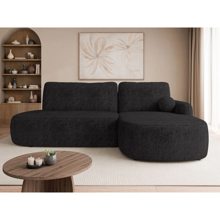 Mirjan24 Ecksofa Loridu O (Farbe: Miu 2056, Seite: Rechts), 90 x 174 x 274 cm – Bild 2