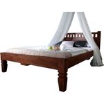 Bett Akazie 180x200x90 nougat lackiert OXFORD #230