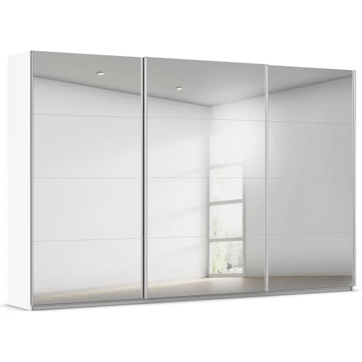 Rauch Möbel KULMBACH, Schwebetürenschrank, Farbe Weiß, Breite 360 cm