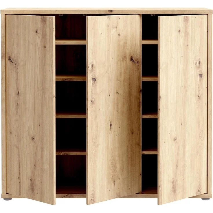 FORTE Schuhschrank Alice Springs Stauraumschrank, Mehrzweckschrank, grifflose Front, Push to open – Bild 5