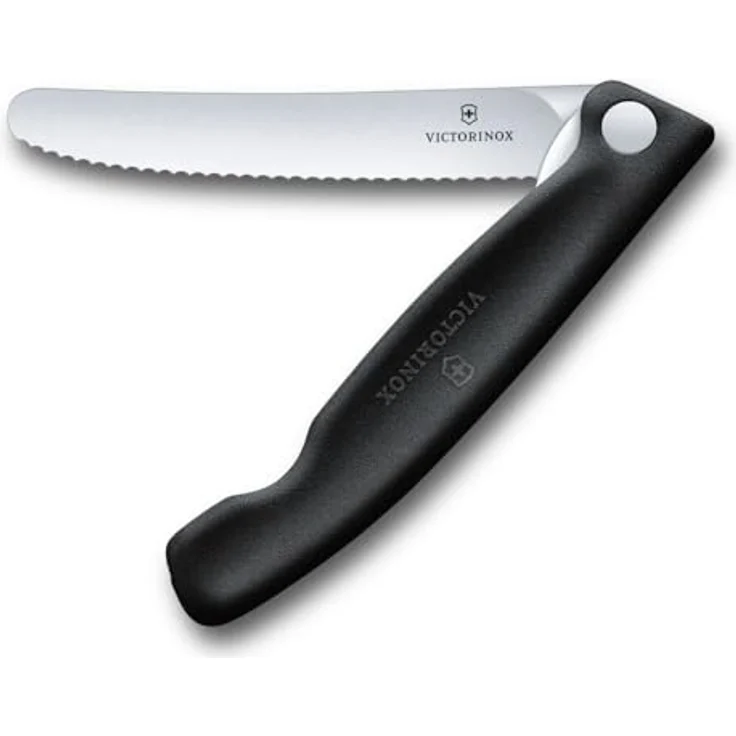 Victorinox Swiss Classic faltbares Gemüsemesser schwarz – Bild 5
