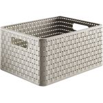 Rotho Korb Country A4, 18 L cappuccino