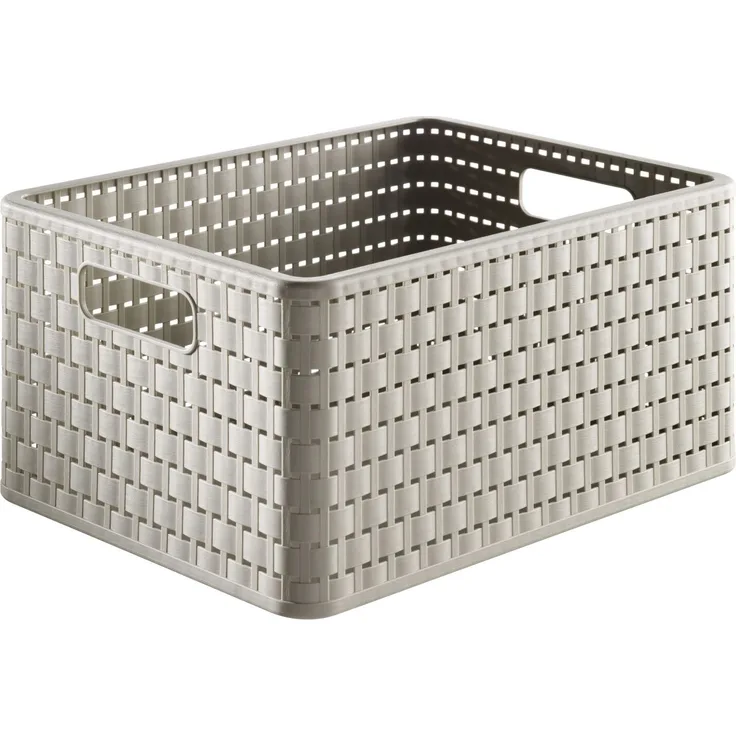 Rotho Korb Country A4, 18 L cappuccino