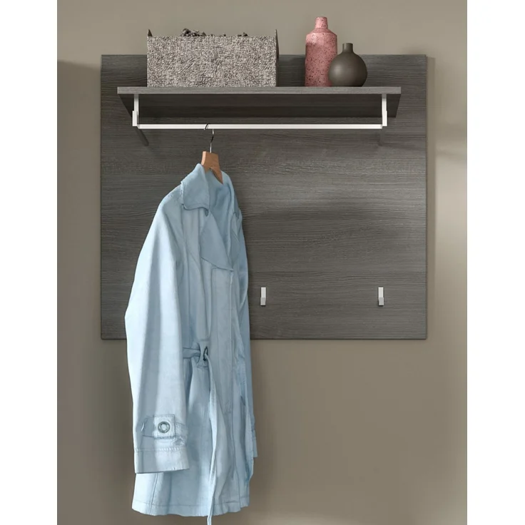 Garderobenpaneel Rumba in grau 80 x 70 cm – Bild 2