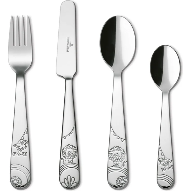 Villeroy & Boch Roar like a Lion Kinderbesteck 4-teilig – Bild 1