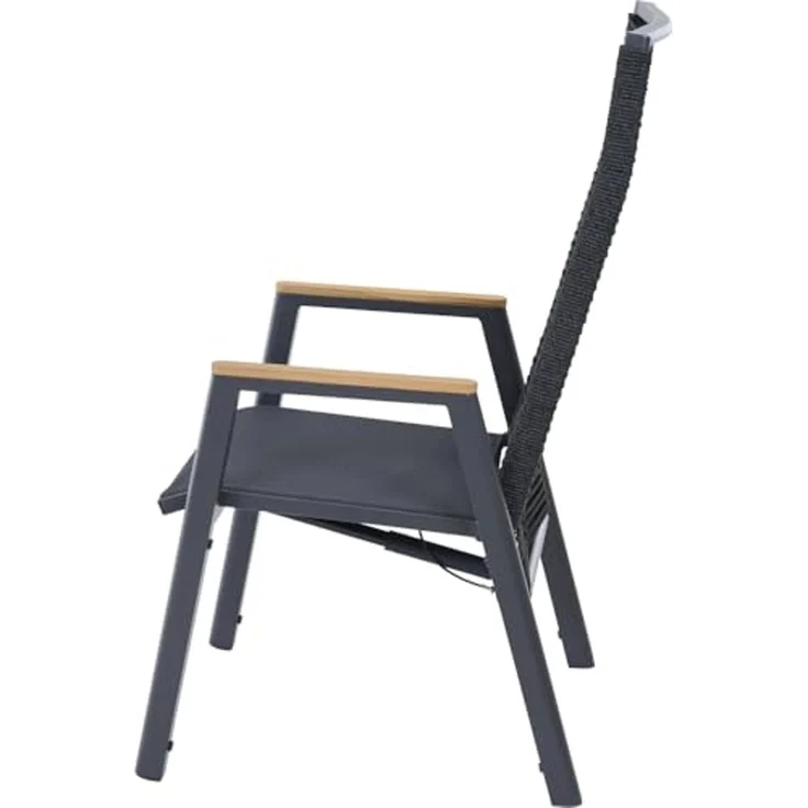 Siena Garden Bologna Move Sessel, Rope, Alu, Teak T88490 – Bild 7