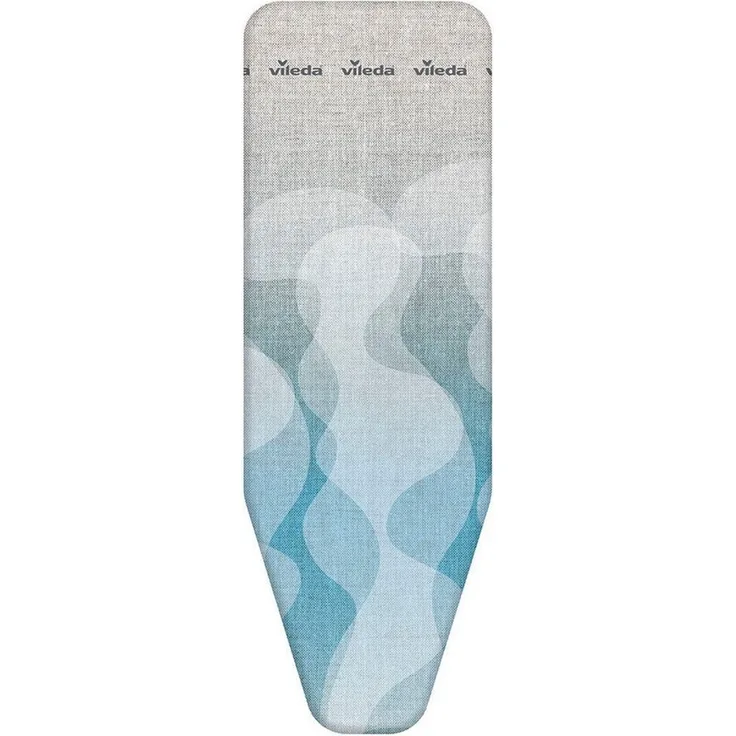 Vileda Bügelbrett, Bügelbrettbezug Vileda 168989 Ultrafresh Quick Fix Grau (130 x 45 cm)