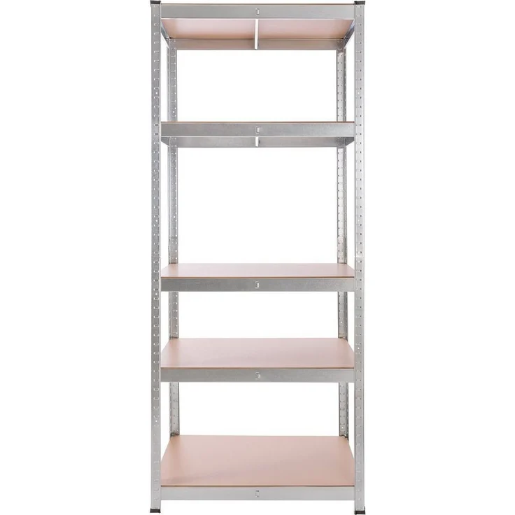 Arebos Schwerlastregal 180 x 75 x 45 cm 875 kg Steckregal Kellerragl Lagerregal – Bild 5