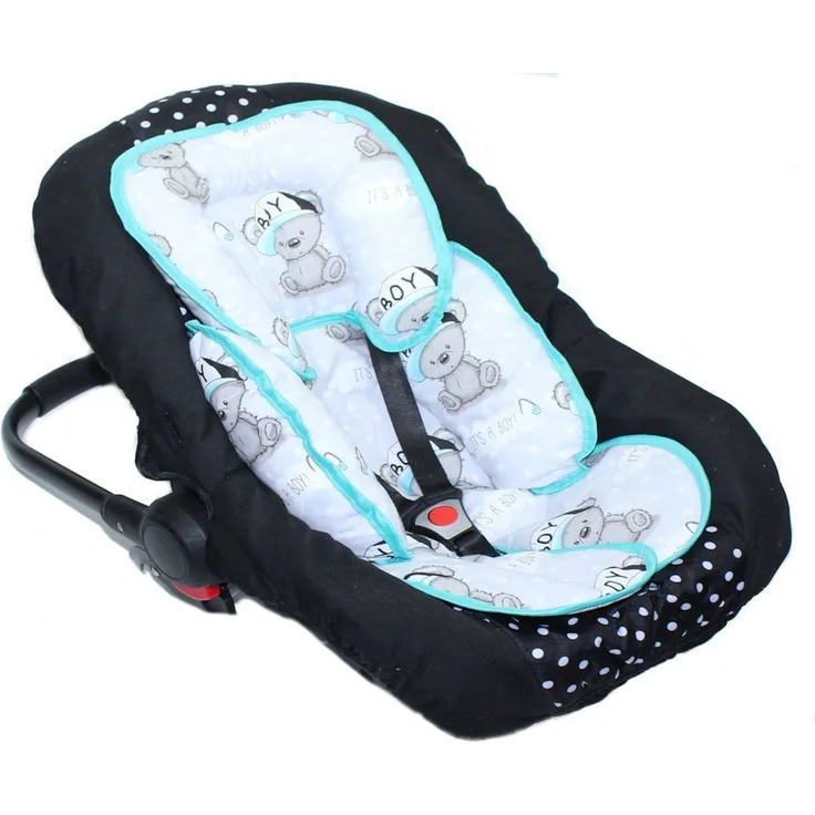 Primawela Sitzverkleinerer Sitzverkleinerer Baumwolle für Auto Kindersitz Baby Schale Einlage