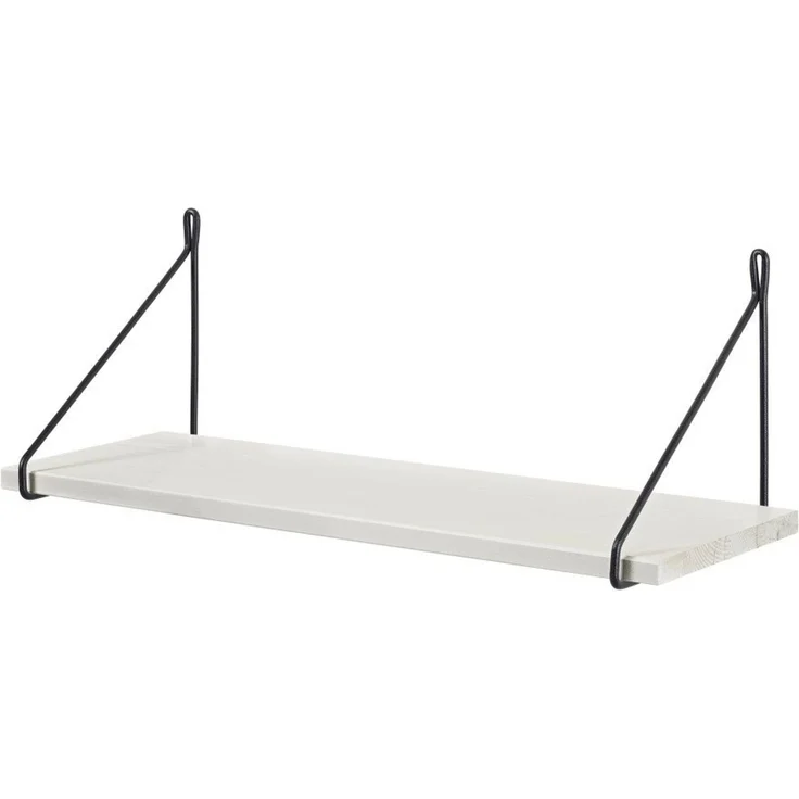 Dolle Wandregal Filo 80 x 20 cm weiß/schwarz – Bild 2