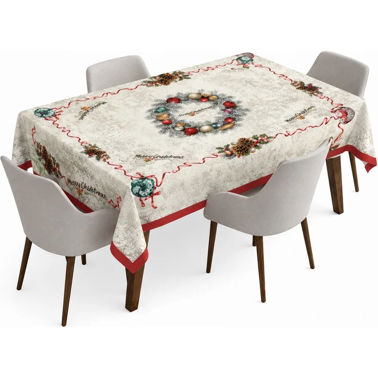 Hermia Concept 'Xmas 9' Tischdecke, Mehrfarbig, 160 x 220 cm – Bild 2