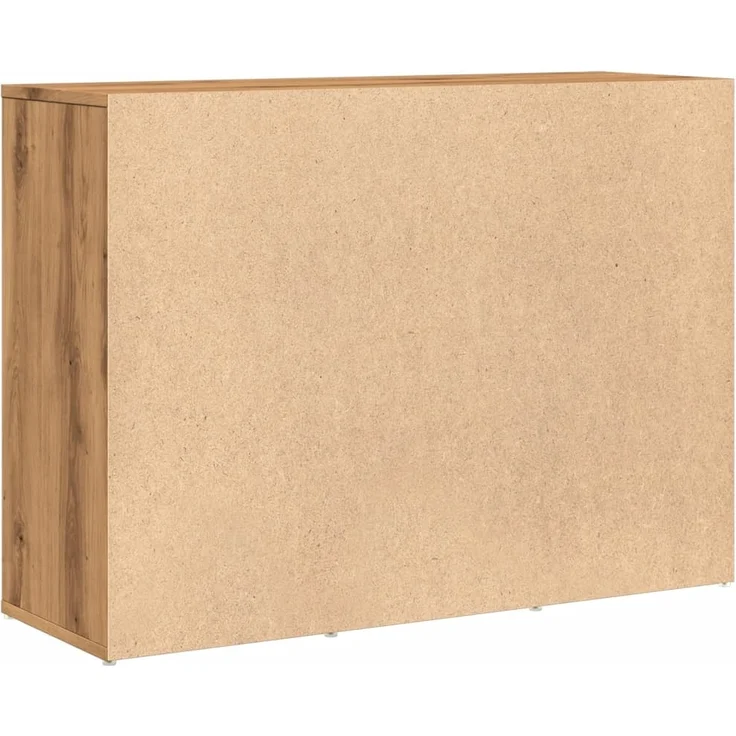 vidaXL Sideboard Artisan-Eiche 88x30x64 cm Holzwerkstoff 855893 – Bild 5
