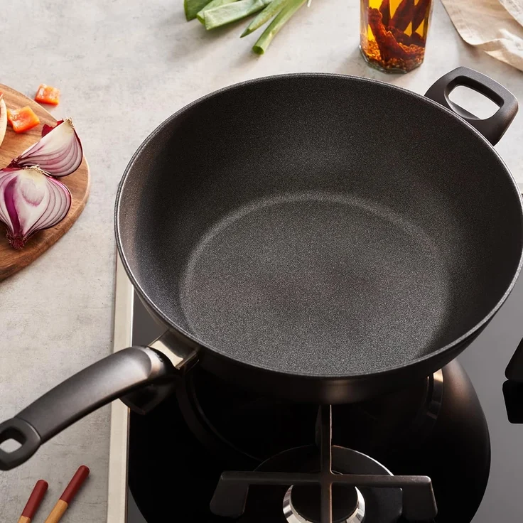 Fissler Wokpfanne Adamant 32cm – Bild 2