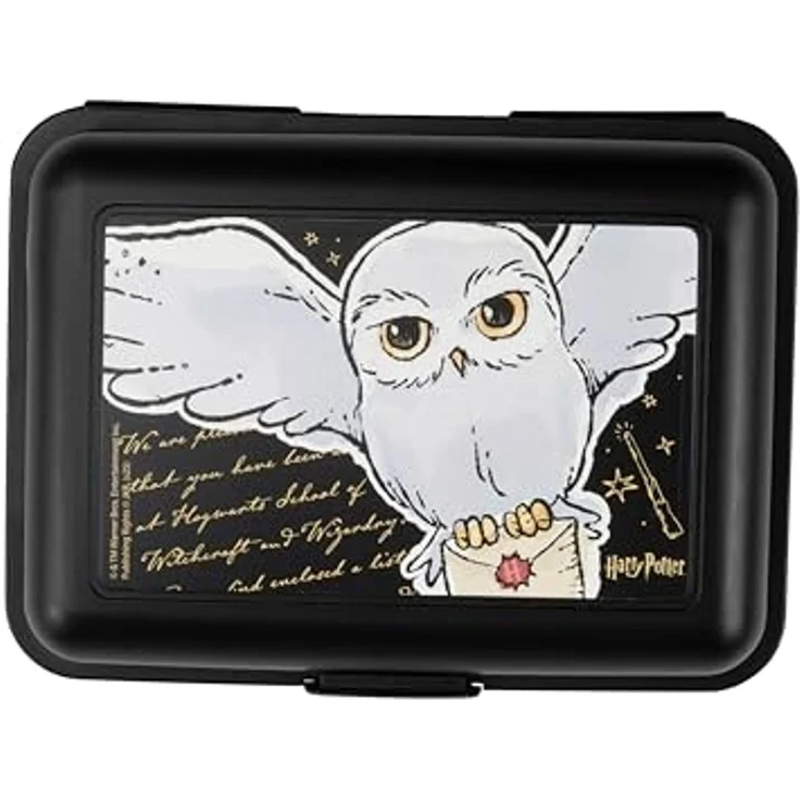 United Labels® Lunchbox Harry Potter Brotdose Hedwig Eule Lunchbox Butterbrotdose Trennwand, Kunststoff (PP) – Bild 4