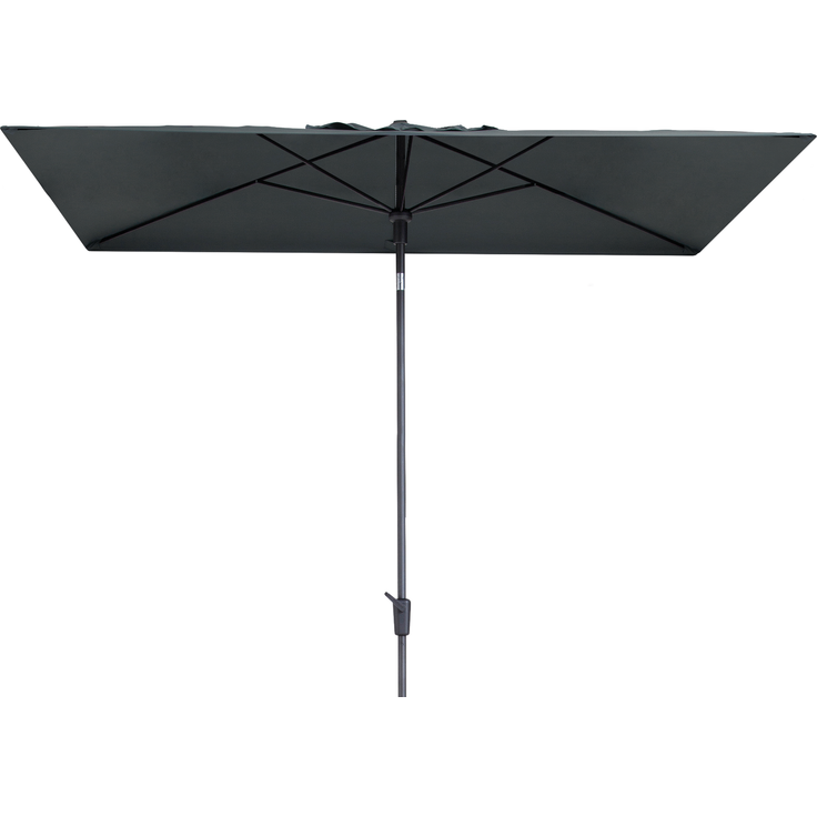 Madison MIKROS Sonnenschirm 300x200cm Gartennschirm grau