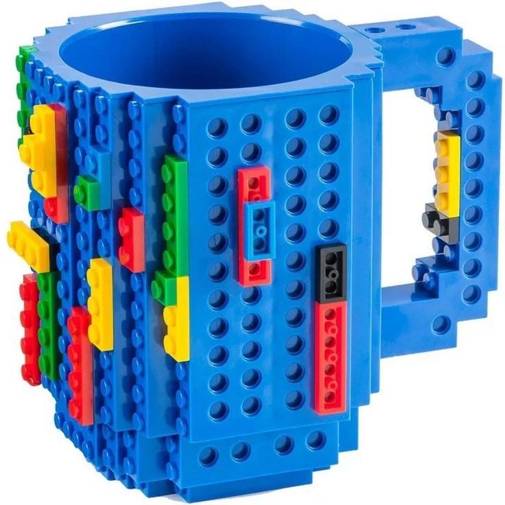 Goods+Gadgets Tasse GOODS+GADGETS Baustein Tasse - LEGO kompatibler Becher Satz 350ml, Polycarbonat, Kaffeetasse Kaffee-Becher 350ml – Bild 5