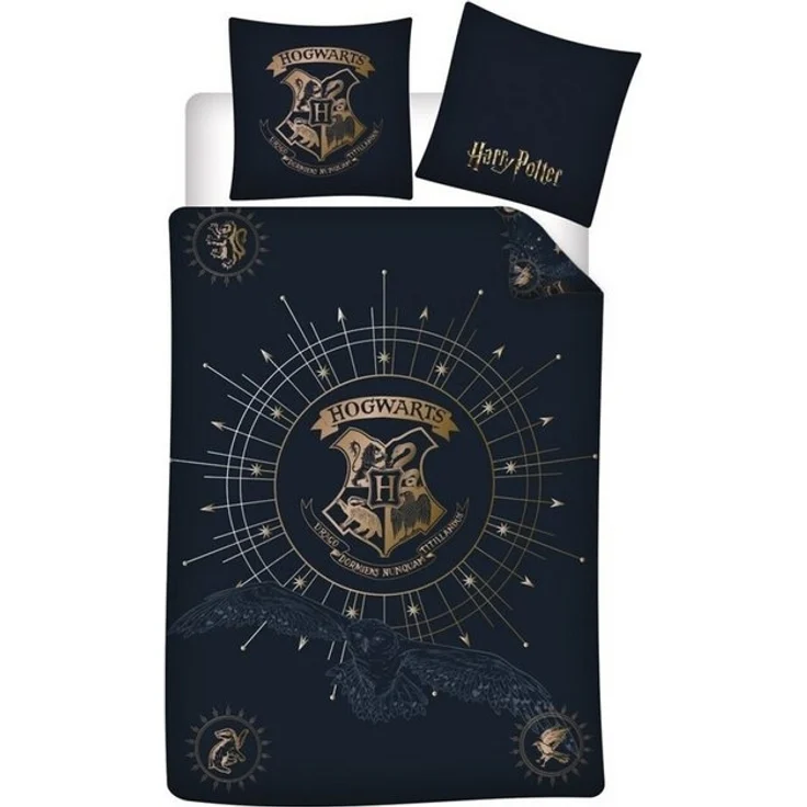Harry Potter Bettwäsche Harry Potter Hogwarts Kinder Bettwäsche 2tlg. Set, 2 teilig, Bettdeckenbezug 135-140x200cm Kissenbezug 65x65 cm – Bild 3