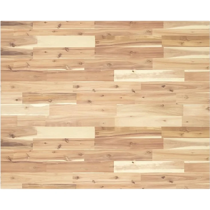 vidaXL Tischplatte Rechteckig 100x80x2 cm Massivholz Akazie 4008763 – Bild 1