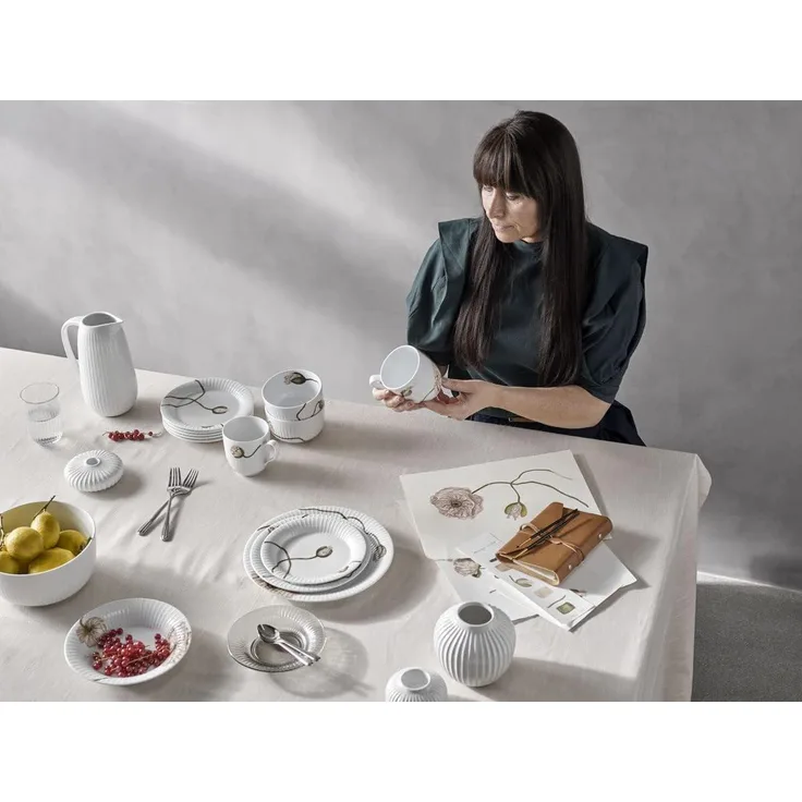 Kähler 692293 Hammershøi Poppy Tasse, Keramik