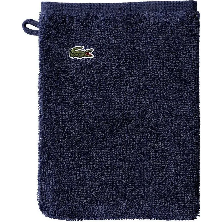 Lacoste Waschhandschuh L LE CROCO (4tlg), (4-St), mit Label-Applikationen – Bild 5