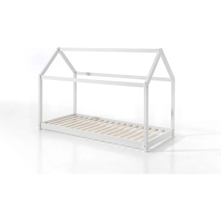 Vipack Hausbett, Holz weiß, 90x200 cm – Bild 4