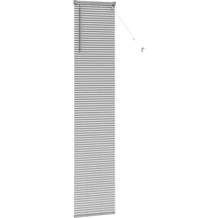 vidaXL Balkenjalousien Silber 220 x 50 cm Aluminium 42005937 – Bild 5