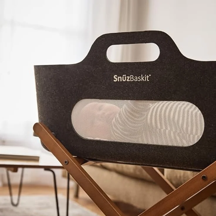 Snüz SnüzBaskit Moses Basket + Stand Set -Graphite – Bild 4