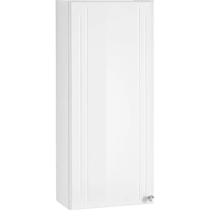 Wandschrank Mittenwald / Quickset, Holzwerkstoff, Weiß, 33 x 75 x 20 cm