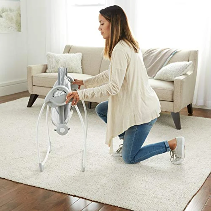 Ingenuity, tragbare Babyschaukel, Cuddle lamp - mit Melodien, Zeit- und Schaukeleinstellung – Bild 11