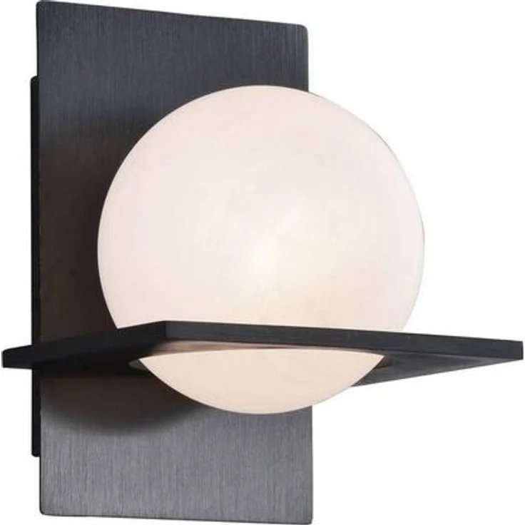 Lucande Wandleuchte Kulka, Metall, Schwarz IP20, 1 x 8 W LED – Bild 4