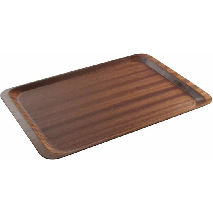 Hendi Serviertablett Woodform, GN 1/1, Mahagoni, 325x530 mm