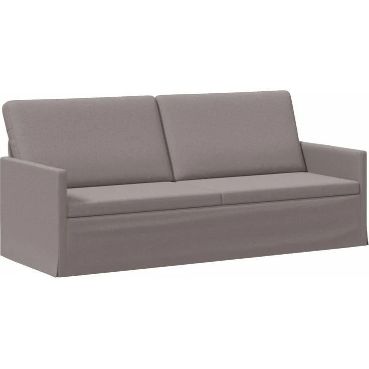 vidaXL Sofa-Set 2 pcs Taupe Stoff 3433168 – Bild 3