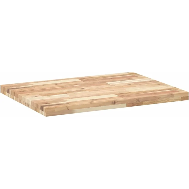 vidaXL Tischplatte Rechteckig 100x60x4 cm Massivholz Akazie 4008791 – Bild 7