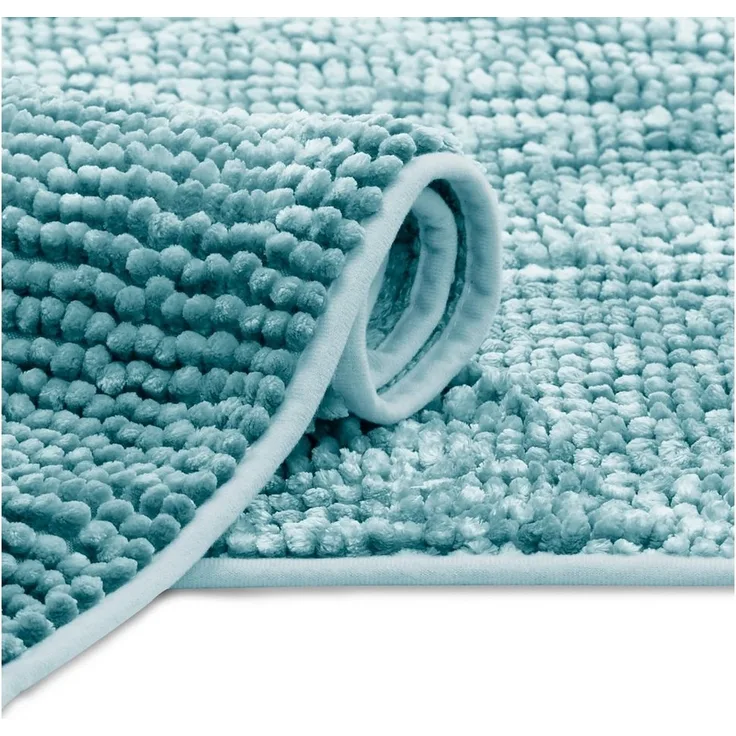 AmeliaHome Badematte Badematte Badteppich Badvorleger Duschvorleger Badezimmer rutschfest, rutschhemmend beschichtet, Rutschfest, Polyestertextilien, Rechteck, 50x70 cm, 60x90 cm, 70x120 cm