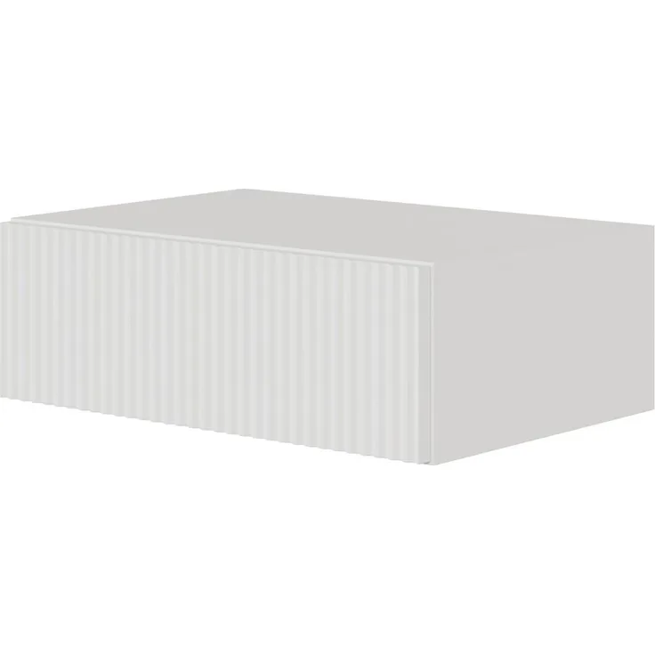 Selsey 'Veldio' Nachtkonsole mit Schublade, weiß, ca. 17 x 50 x 36 cm