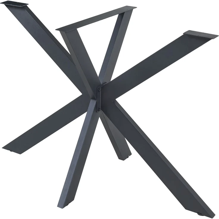 Tischgestell Oberau Stahl 85x85x71cm [en. casa] – Bild 1