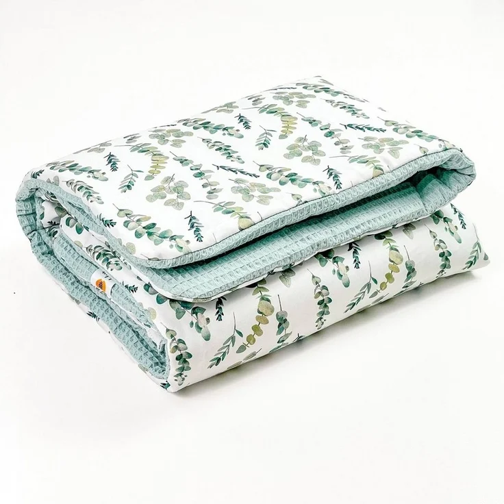 Babydecke BABYDECKE Kuscheldecke 100% Baumwolle, Krabbeldecke, ganzjährig, BABEES – Bild 5