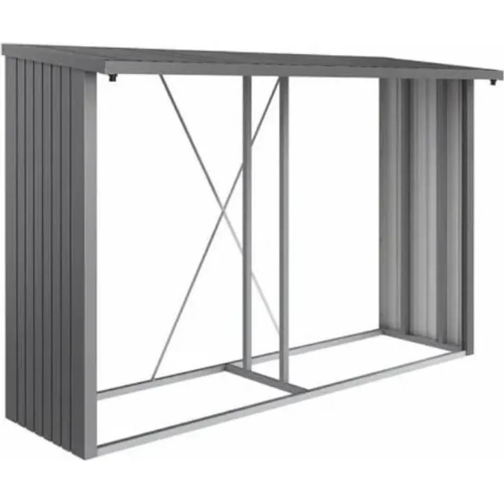 Biohort Holzlager WoodStock Gr. 300 lieferbar in 3 Farben quarzgrau-metallic