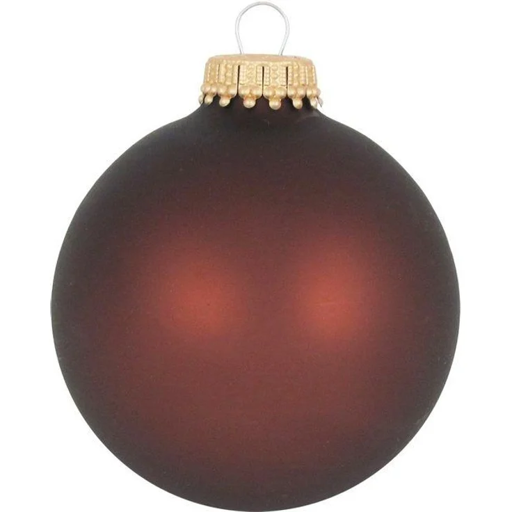 Krebs Glas Lauscha Weihnachtsbaumkugel CBK83313, Weihnachtsdeko, Christbaumschmuck, Christbaumkugeln Glas (8 St) – Bild 3