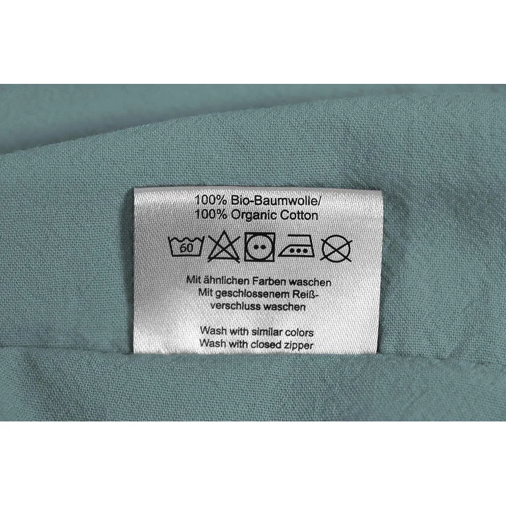 jilda-tex Bettwäsche Lissabon, Renforcé (Bio-Baumwolle), 2 teilig, unifarben, stonewashed und in vielen Farben – Bild 6
