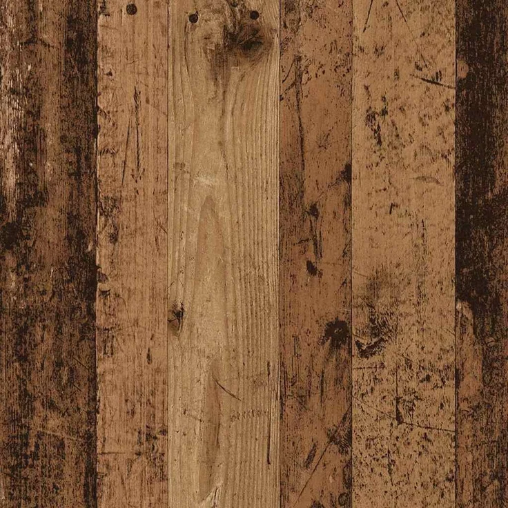 vidaXL Wandtisch mit Regal Altholz 105 x 48 x 75 cm Holzwerkstoff 869192 – Bild 9
