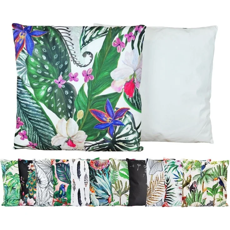 JACK Dekokissen JACK Outdoor Lounge Kissen 45x45 cm mit Motiv inkl. Füllung Wasserfest, mit Lotus-Effekt, Robust, Strapazierfähig, für Innen & Außen geeignet