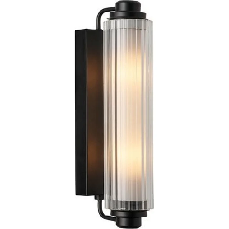 Nordlux Wandleuchte Nimal Double Wandlampe IP44 Badleuchte, schwarz oder messing, ohne Leuchtmittel – Bild 4