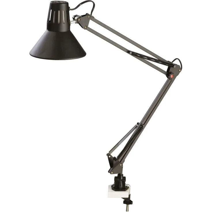 Alco Tischleuchte Tischklemme schwarz