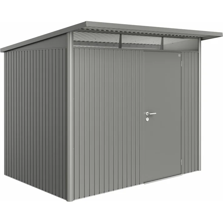 Biohort Gerätehaus AvantGarde, A5: 260 x 220 x 218 (b x t x h) cm, quarzgrau-metallic