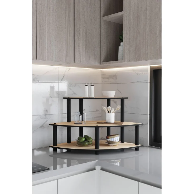 Skye Decor 'Countertop - Oak' Küchenregal, Eiche, 70 x 38 x 42 cm – Bild 2