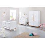 Pinolino 'Riva' 3-tlg. Babyzimmer-Set weiß, extrabreit