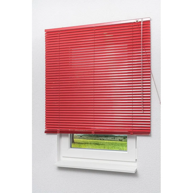 Lysel Outlet Alujalousie 25mm in Rot in den Maßen (B x H) 140cm * 160cm – Bild 2